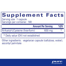 NAC 600 mg by Pure Encapsulations®