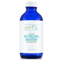 PurO3 Oil Pulling Solution with Peppermint 4 Ounce Bottle by PromoLife