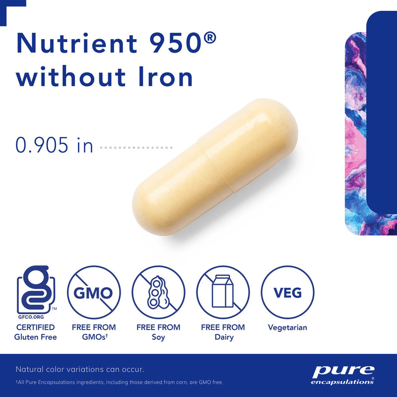 Nutrient 950 without Iron by Pure Encapsulations®