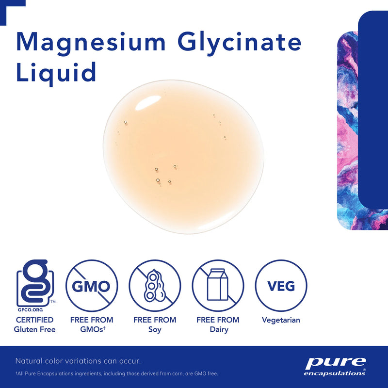 Magnesium Glycinate Liquid by Pure Encapsulations®