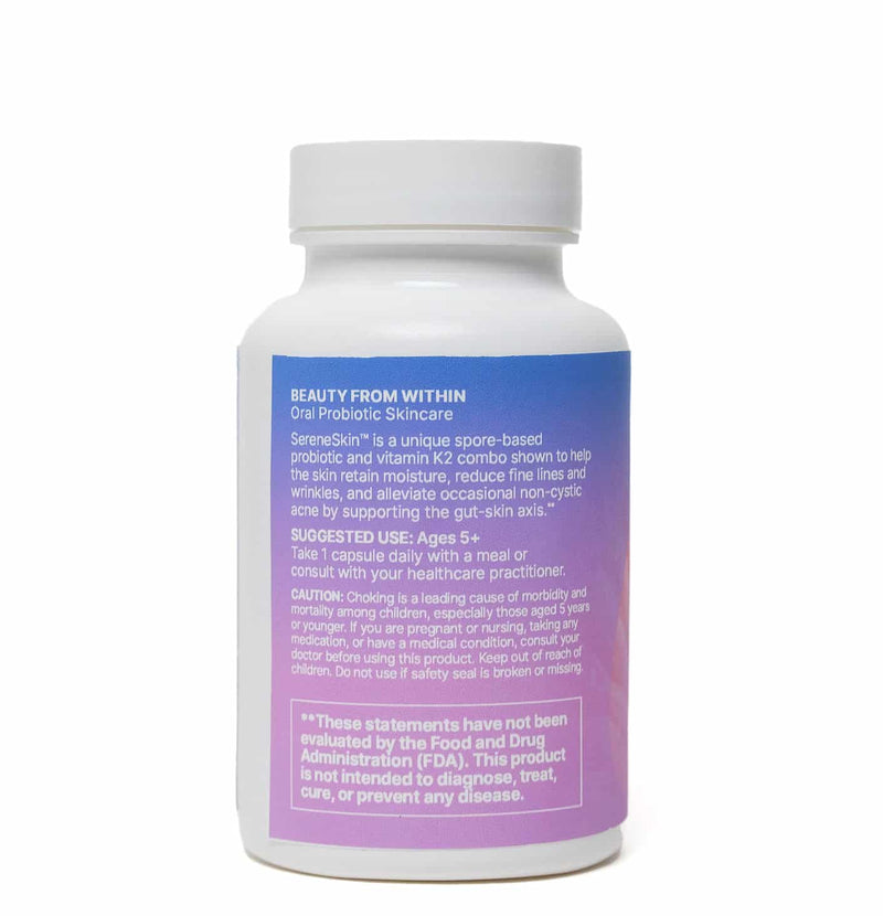 SereneSkin™ Beauty From Within (30 Capsules) by Microbiome Labs
