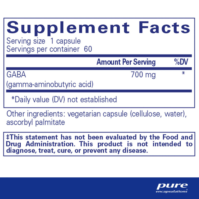 GABA by Pure Encapsulations®