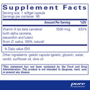 Beta Carotene (with mixed carotenoids) by Pure Encapsulations®