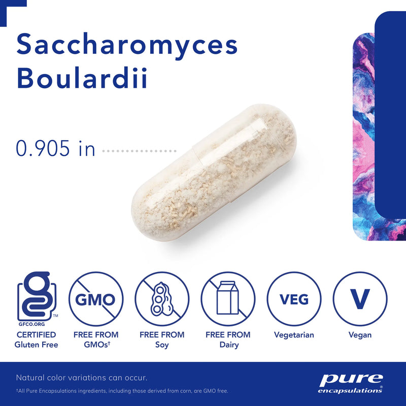 Saccharomyces boulardii by Pure Encapsulations®