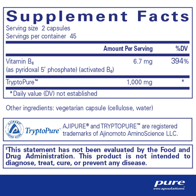 L-Tryptophan by Pure Encapsulations®