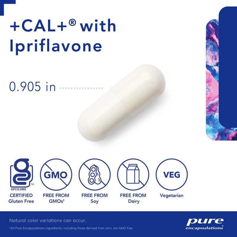 '+CAL+ with Ipriflavone by Pure Encapsulations®