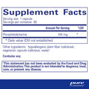 PS 100 (Phosphatidylserine) by Pure Encapsulations®