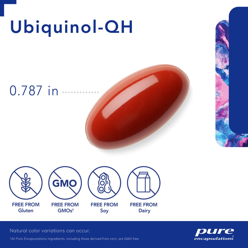 Ubiquinol-QH 50 mg by Pure Encapsulations®