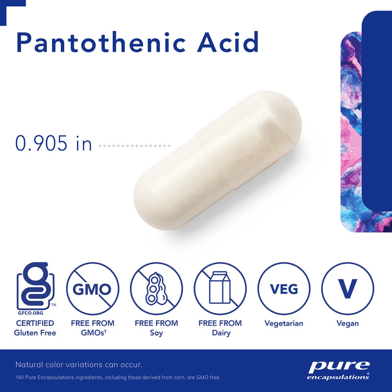 Pantothenic Acid by Pure Encapsulations®