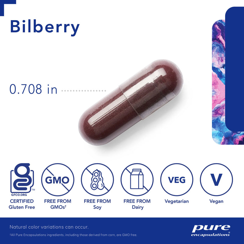 Bilberry 160 mg by Pure Encapsulations®
