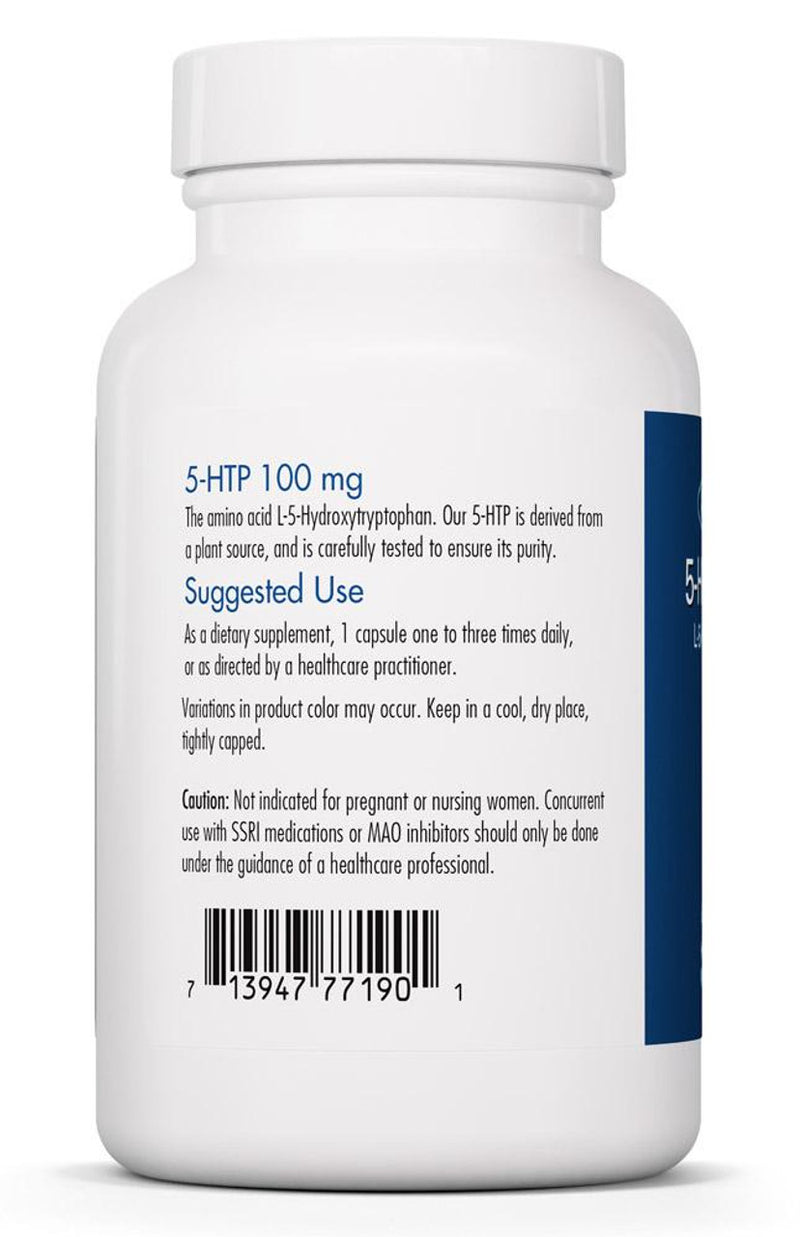 5-HTP L-5-Hydroxytryptophan 100 mg 90 caps by Allergy Research Group