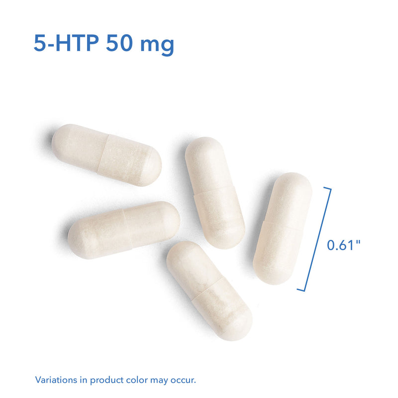 5-HTP L-5-Hydroxytryptophan 50 mg caps by Allergy Research Group
