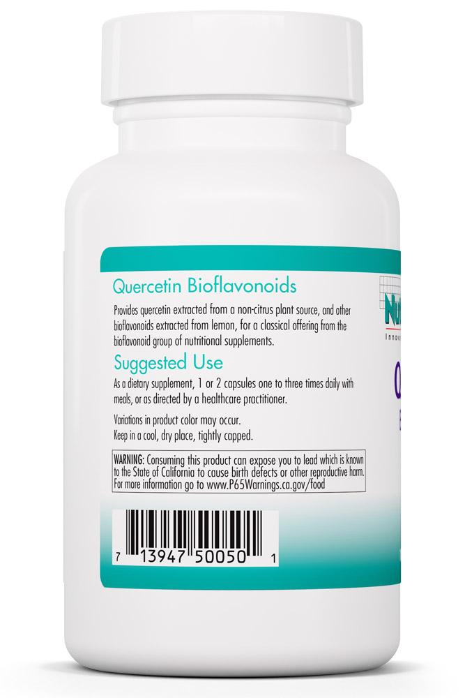 Quercetin Bioflavonoids 100 Vegetarian Caps by Nutricology