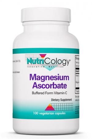 Magnesium Ascorbate 100 Vegetarian Caps by Nutricology