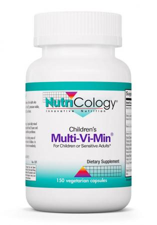 Children's Multi-Vi-Min® 150 Vegetarian Caps by Nutricology