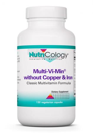 Multi-Vi-Min® without Copper & Iron 150 Caps by Nutricology