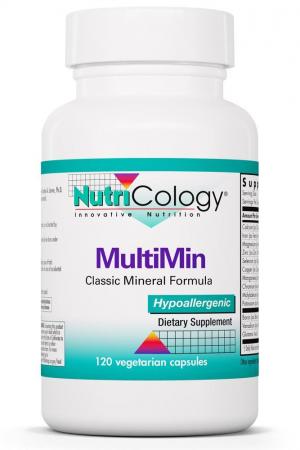 MultiMin 120 Vegetarian Caps by Nutricology