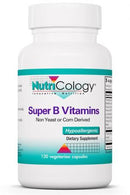 Super B Vitamins 120 Vegetarian Capsules by Nutricology