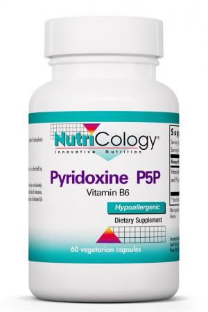 Pyridoxine P5P 60 Vegetarian Caps by Nutricology