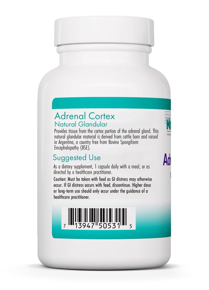 Adrenal Cortex 100 Vegicaps by Nutricology