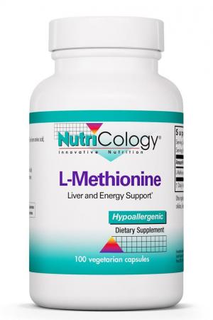 L-Methionine 500 Mg 100 Vegetarian Caps by Nutricology