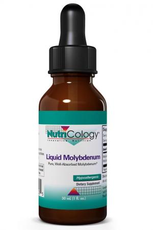 Liquid Molybdenum 30 mL (1 fl. oz.) by Nutricology