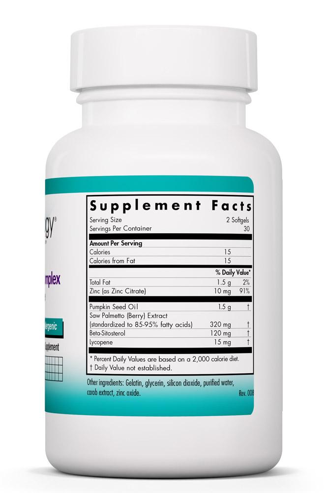 Saw Palmetto Complex 60 Softgels by Nutricology