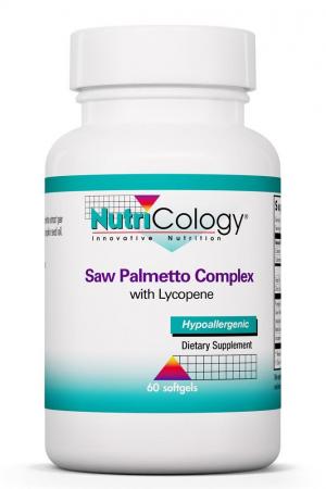 Saw Palmetto Complex 60 Softgels by Nutricology