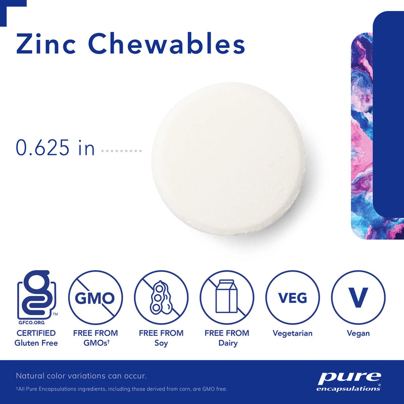 Zinc Chewables by Pure Encapsulations®