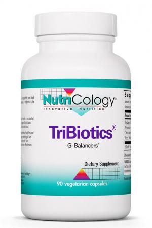 TriBiotics® 90 Vegetarian Capsules by Nutricology