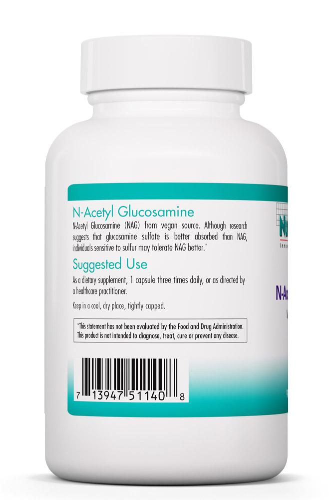 N-Acetyl Glucosamine (NAG) 90 Vegetarian Capsules by Nutricology