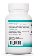 GLA Borage Oil Softgels by Nutricology