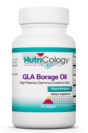 GLA Borage Oil Softgels by Nutricology