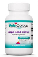 Grape Seed Extract 90 Vegetarian Capsules by Nutricology