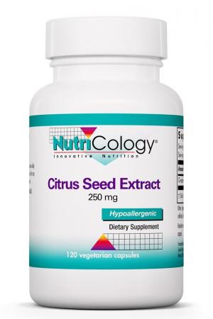 Citrus Seed Extract 250 Mg 120 Vegetarian Capsules by Nutricology