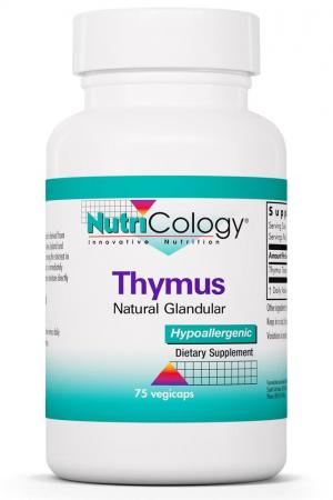 Thymus 75 Vegicaps by Nutricology