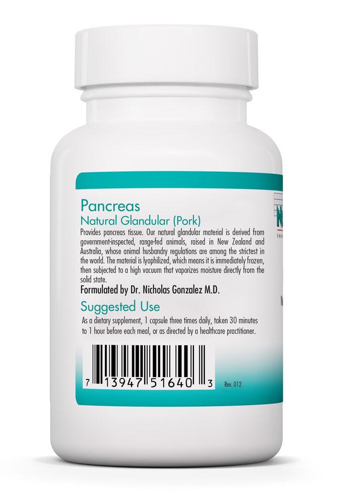 Pancreas Pork 60 Capsules by Nutricology