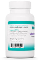 Calcium Magnesium Citrate 100 Vegetarian Capsules by Nutricology