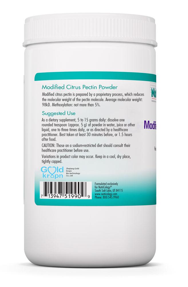 Modified Citrus Pectin Powder 454 grams (16 oz.) by Nutricology