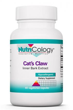 Cat's Claw 60 Vegetarian Capsules by Nutricology