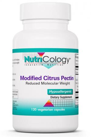 Modified Citrus Pectin 120 Vegetarian Capsules by Nutricology