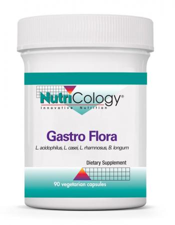 Gastro Flora 90 Vegetarian Capsules by Nutricology