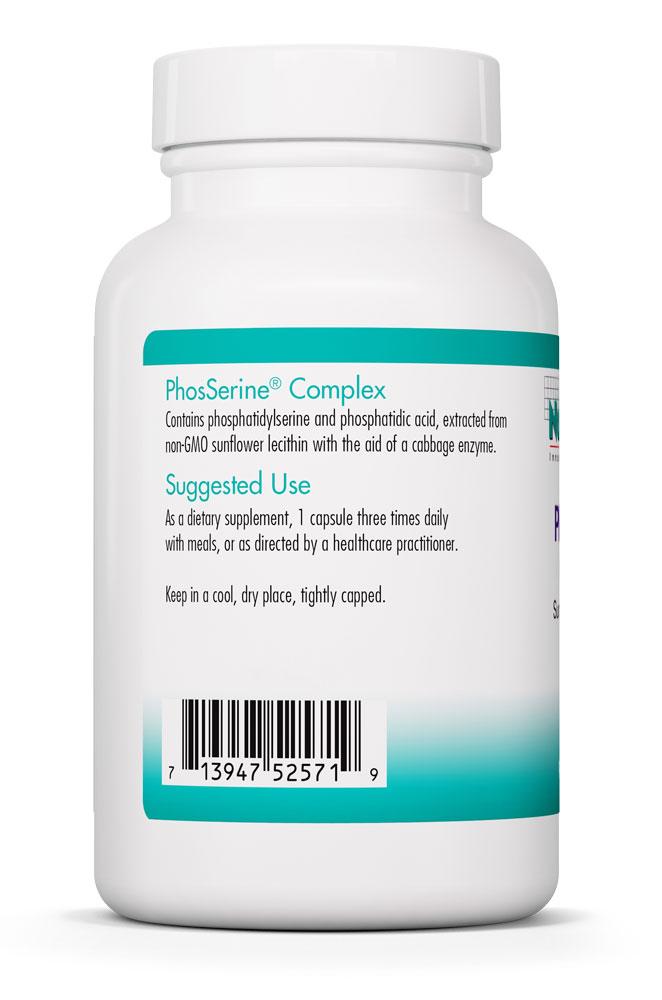 PhosSerine® Complex 90 Vegetarian Capsules by Nutricology