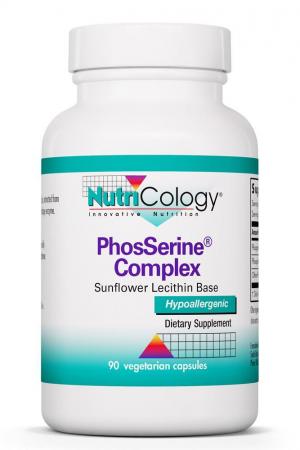 PhosSerine® Complex 90 Vegetarian Capsules by Nutricology