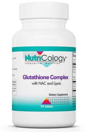 Glutathione Complex 90 Tablets by Nutricology
