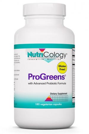 ProGreens® 180 Vegetarian Capsules by Nutricology