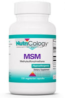 MSM 500 mg 150 Vegetarian Capsules by Nutricology