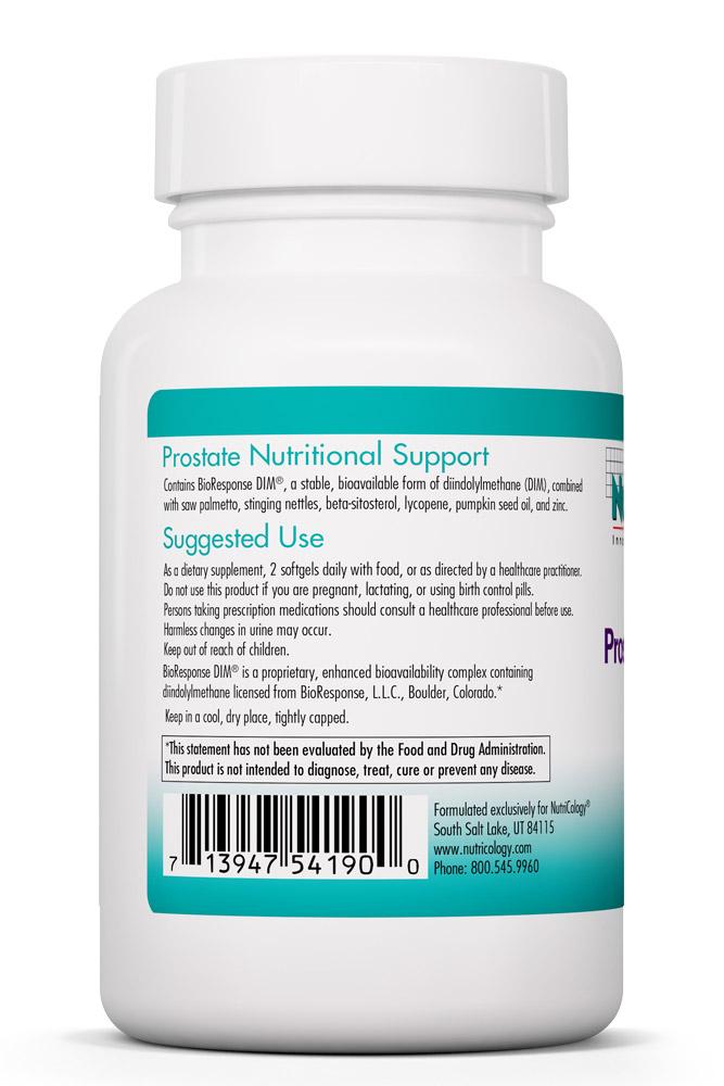 Prostate Nutritional Support 60 Softgels by Nutricology