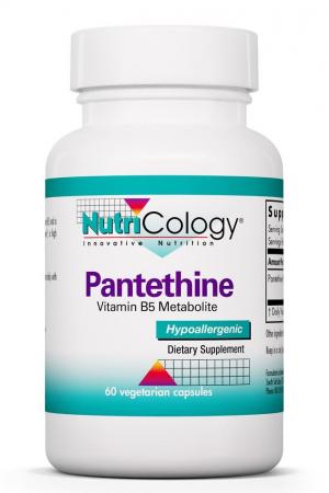 Pantethine 60 Vegetarian Capsules by Nutricology