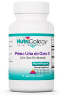 Prima Uña De Gato II 90 Vegetarian Capsules by Nutricology